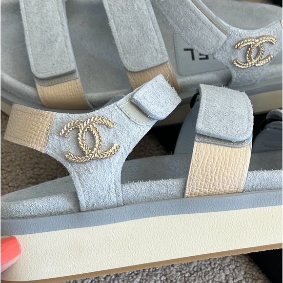Chanel dad sandals NWT 38&40 - Picture 4 of 11